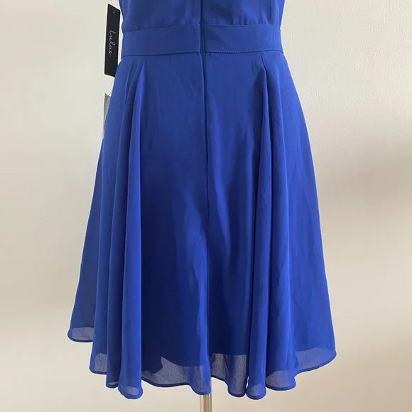 Lulu's Forevermore Royal Blue Skater Dress - Picture 13 of 16